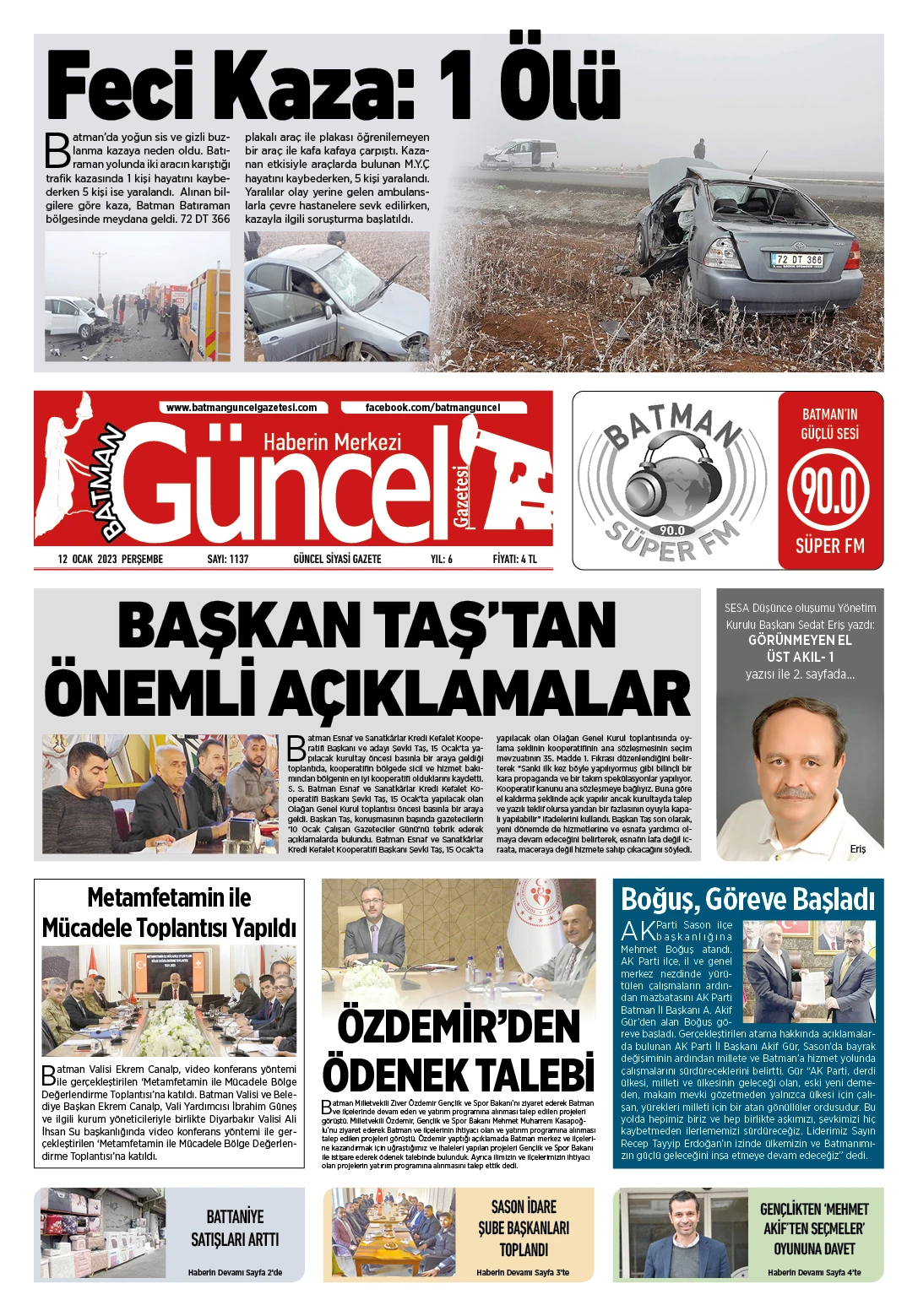 BATMAN GÜNCEL GAZETESİ