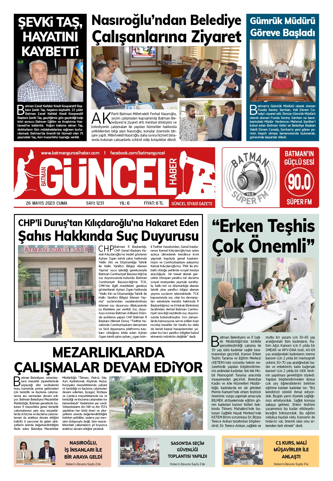 BATMAN GÜNCEL GAZETESİ