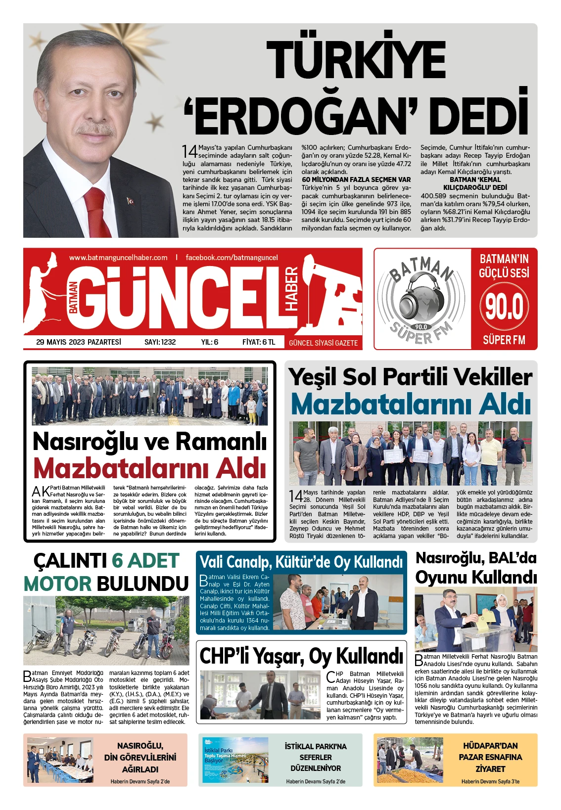 BATMAN GÜNCEL GAZETESİ