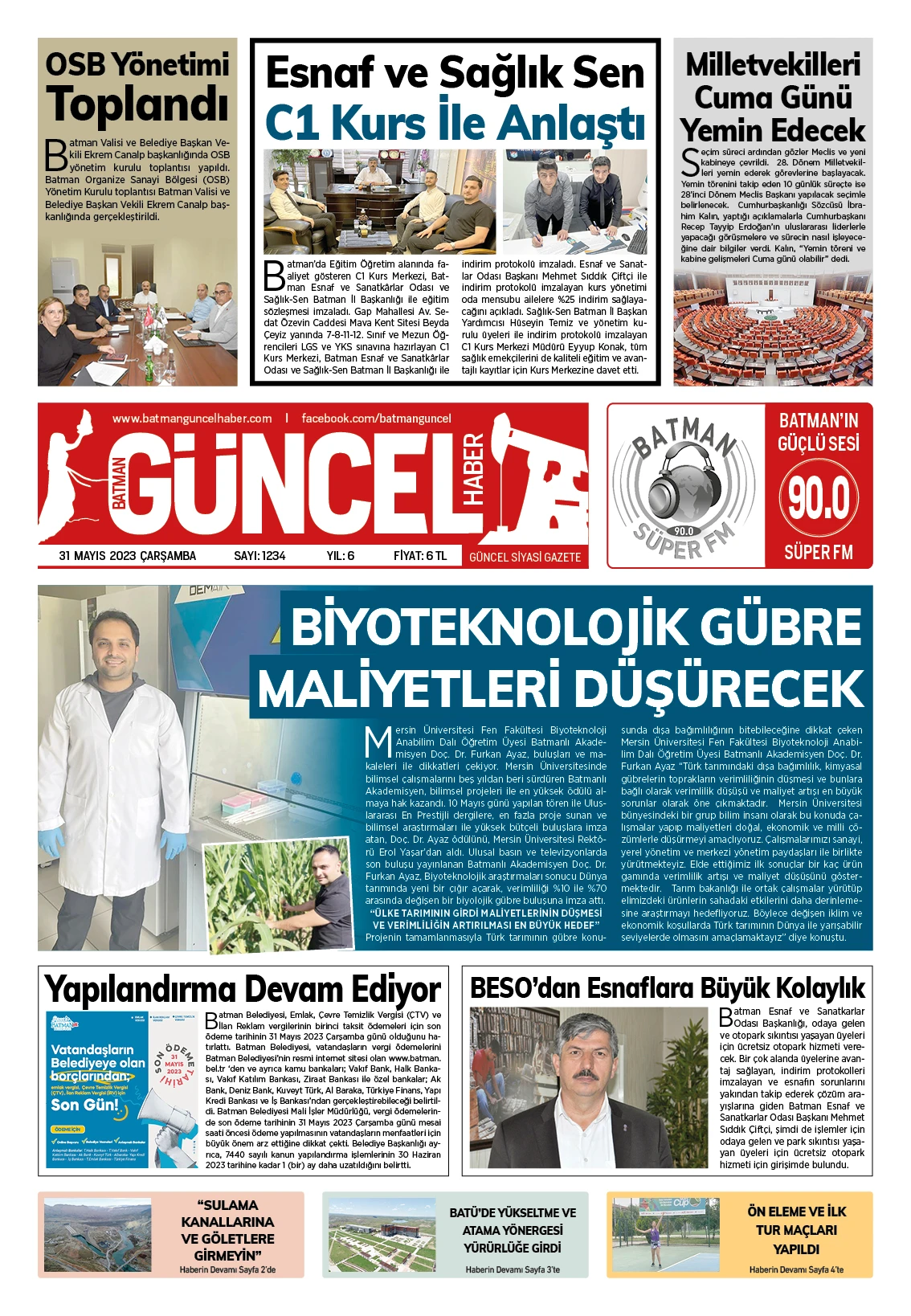 BATMAN GÜNCEL GAZETESİ