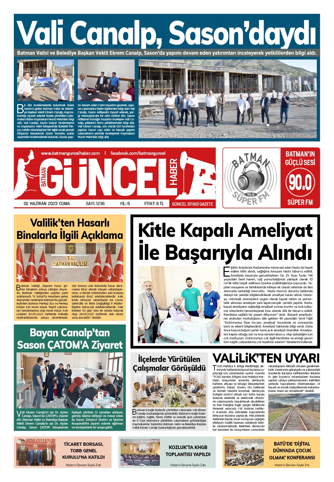 BATMAN GÜNCEL GAZETESİ