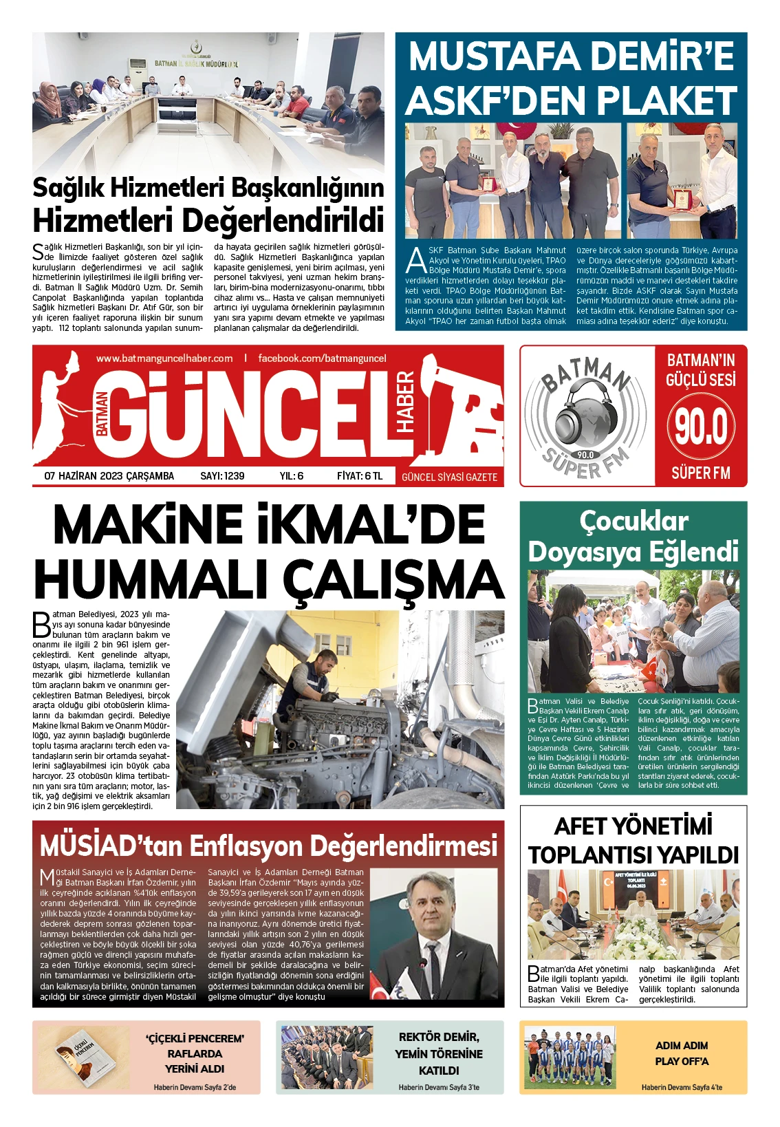 BATMAN GÜNCEL GAZETESİ
