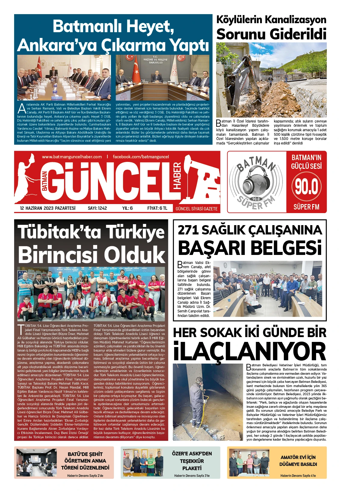 BATMAN GÜNCEL GAZETESİ
