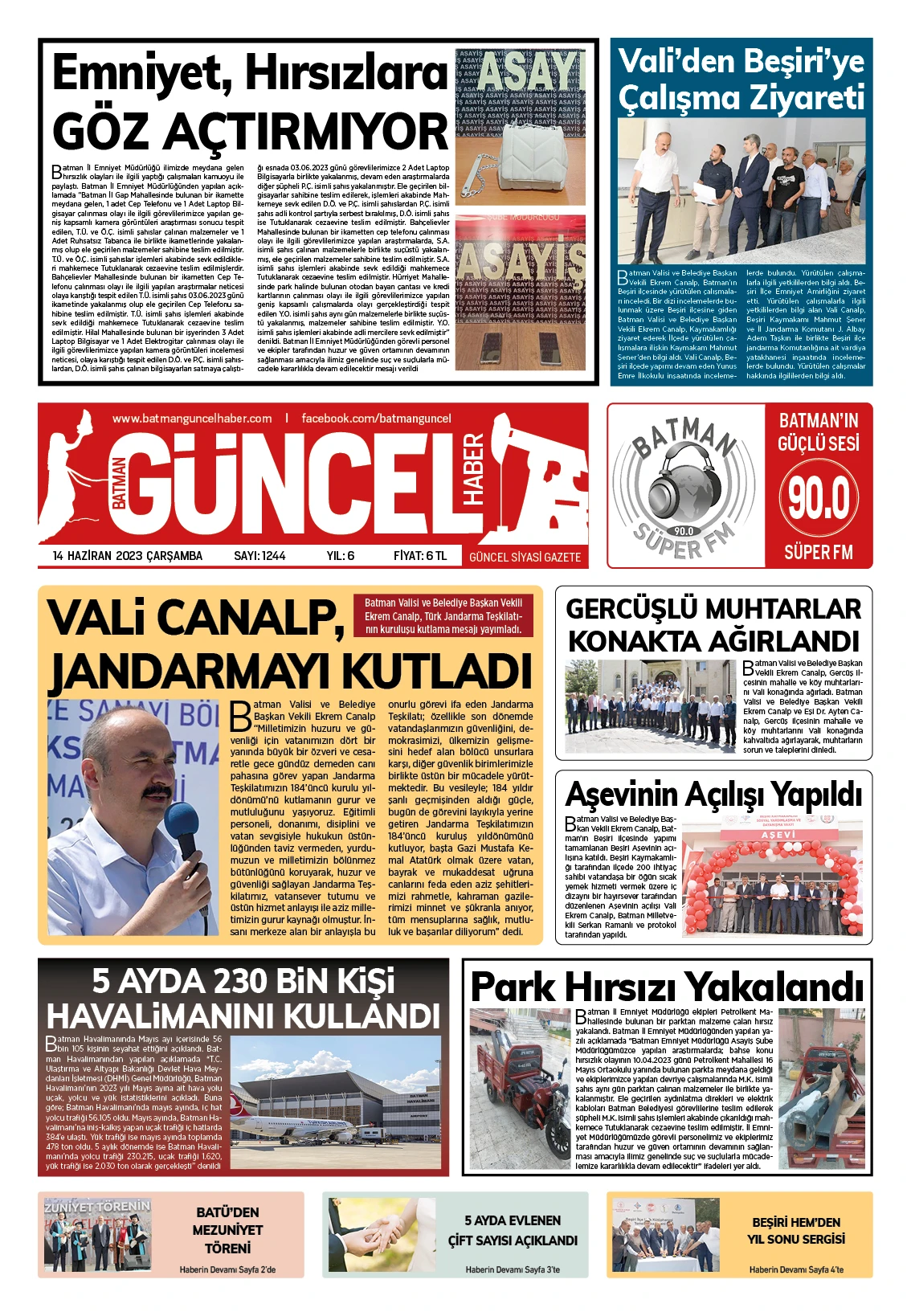 BATMAN GÜNCEL GAZETESİ