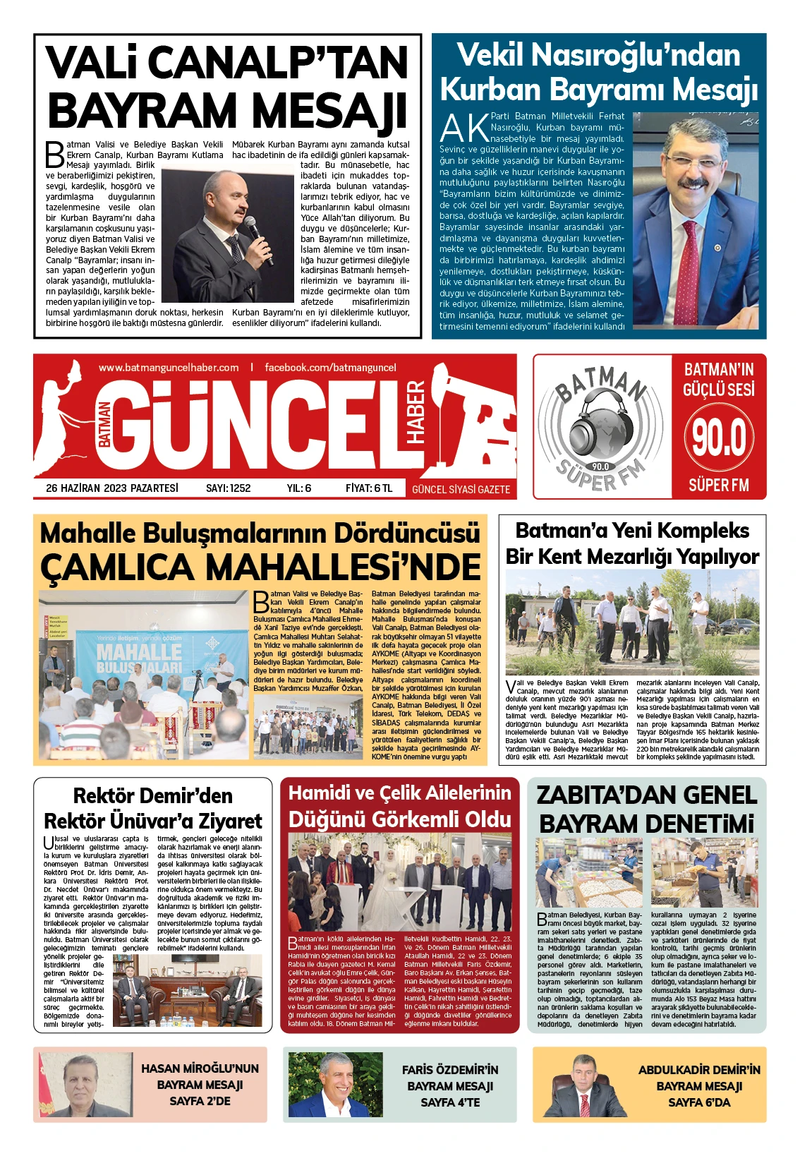 BATMAN GÜNCEL GAZETESİ
