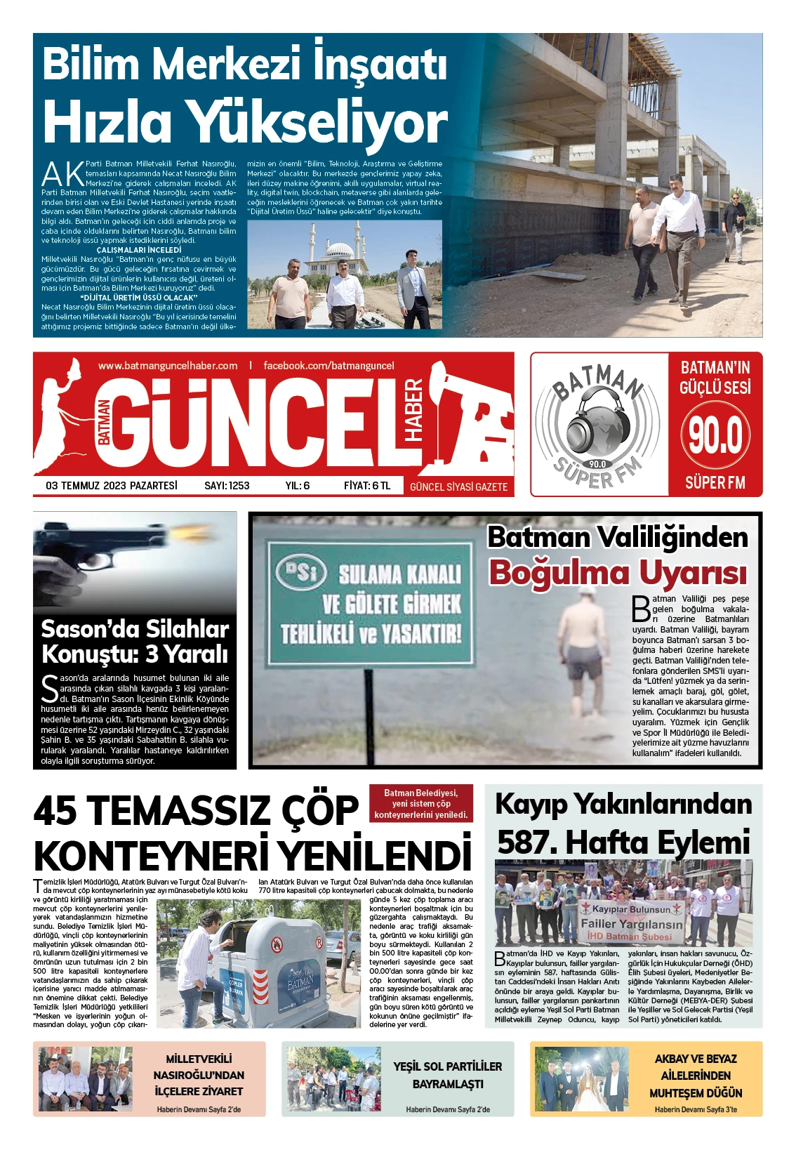 BATMAN GÜNCEL GAZETESİ