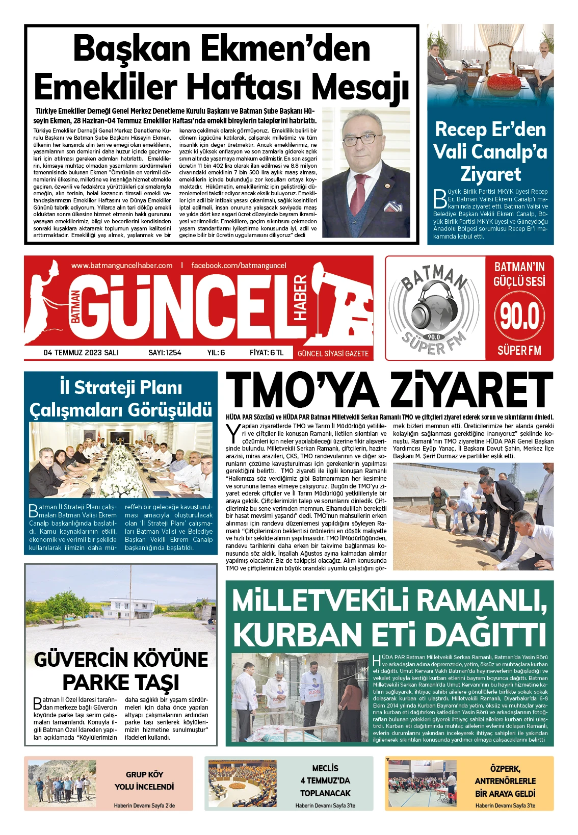 BATMAN GÜNCEL GAZETESİ