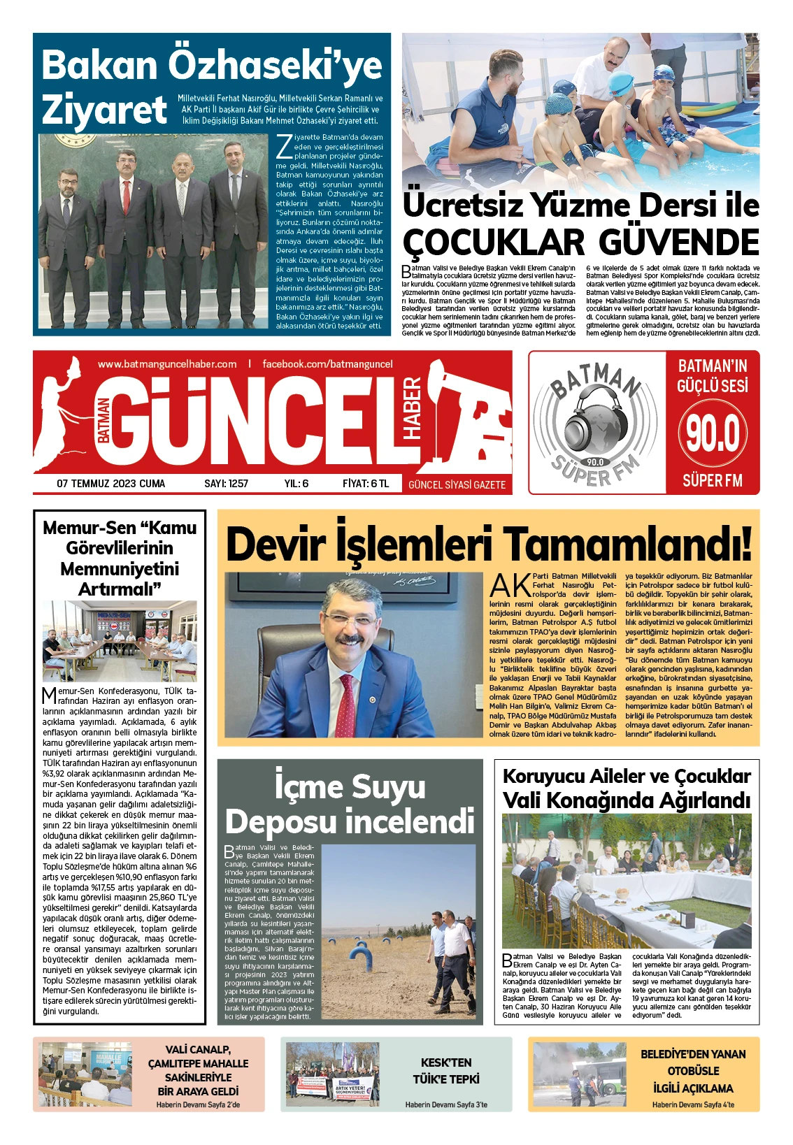 BATMAN GÜNCEL GAZETESİ