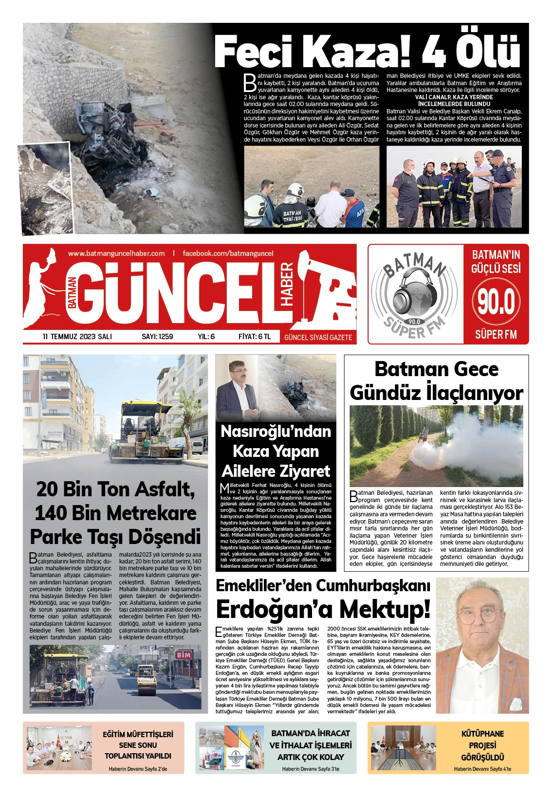 BATMAN GÜNCEL GAZETESİ