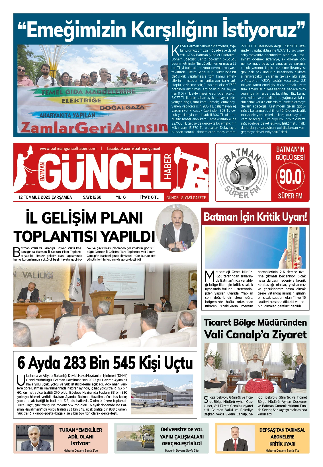 BATMAN GÜNCEL GAZETESİ