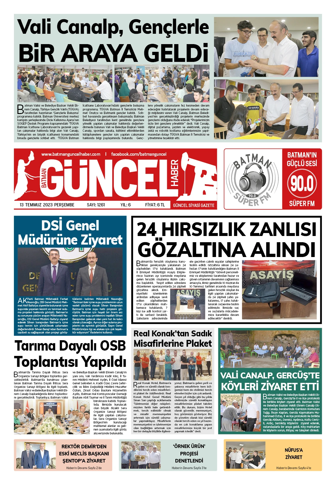BATMAN GÜNCEL GAZETESİ