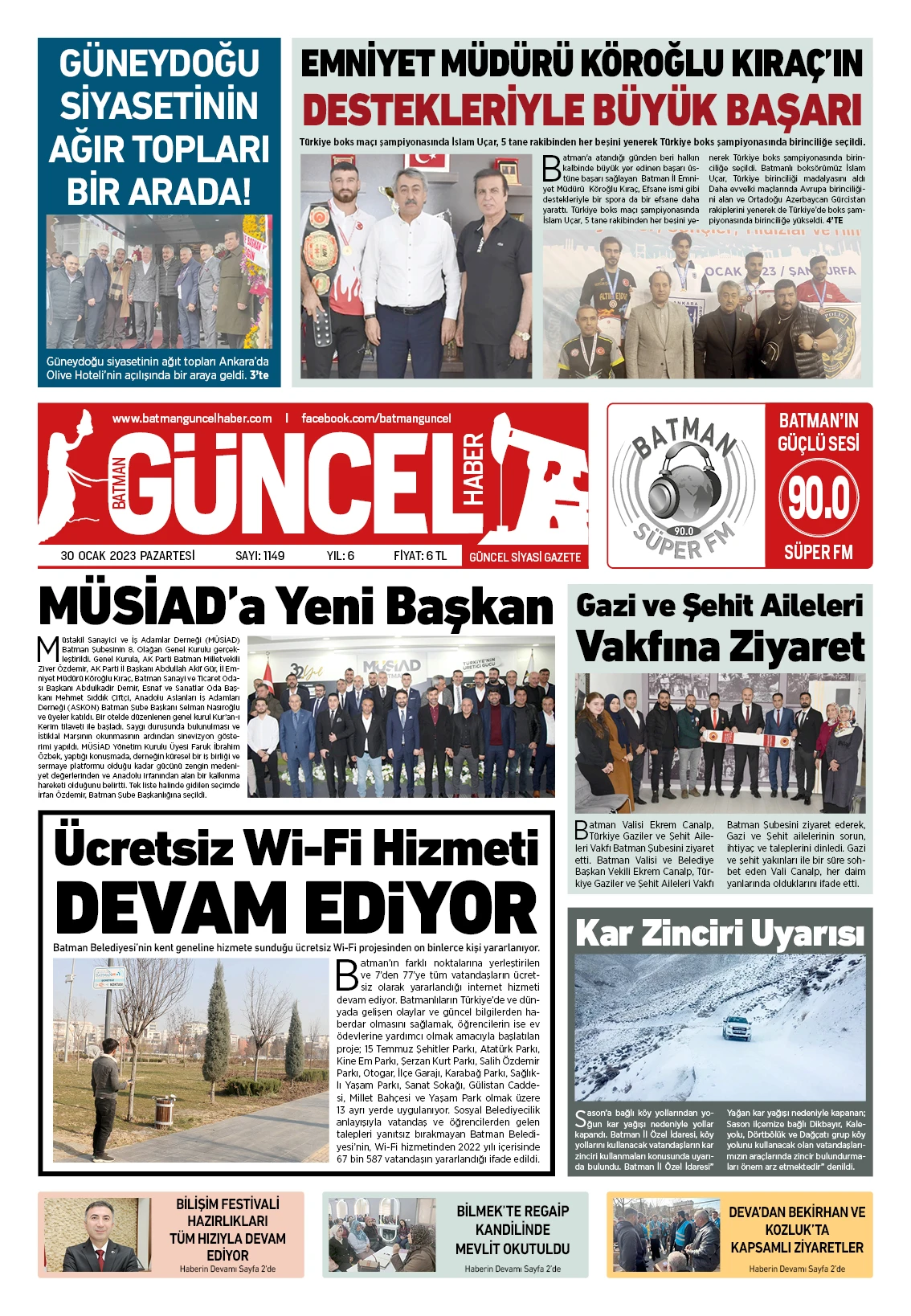 BATMAN GÜNCEL GAZETESİ