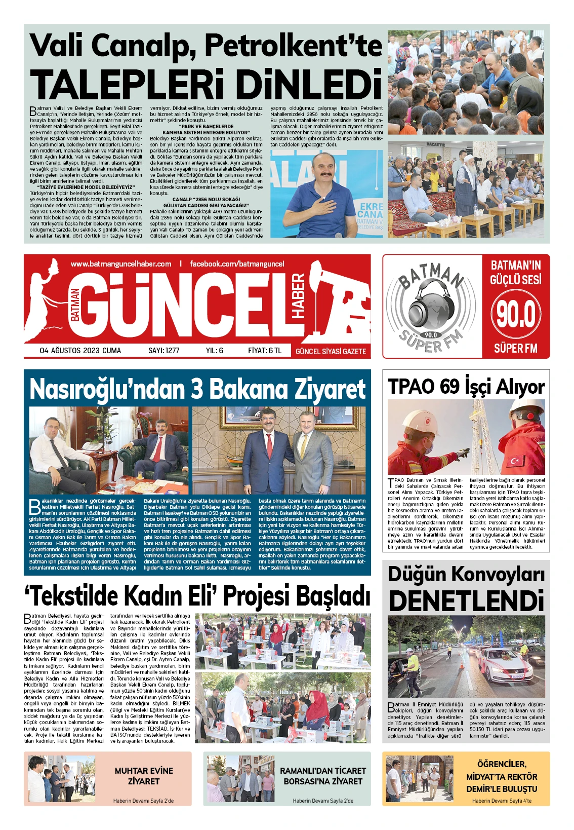BATMAN GÜNCEL GAZETESİ