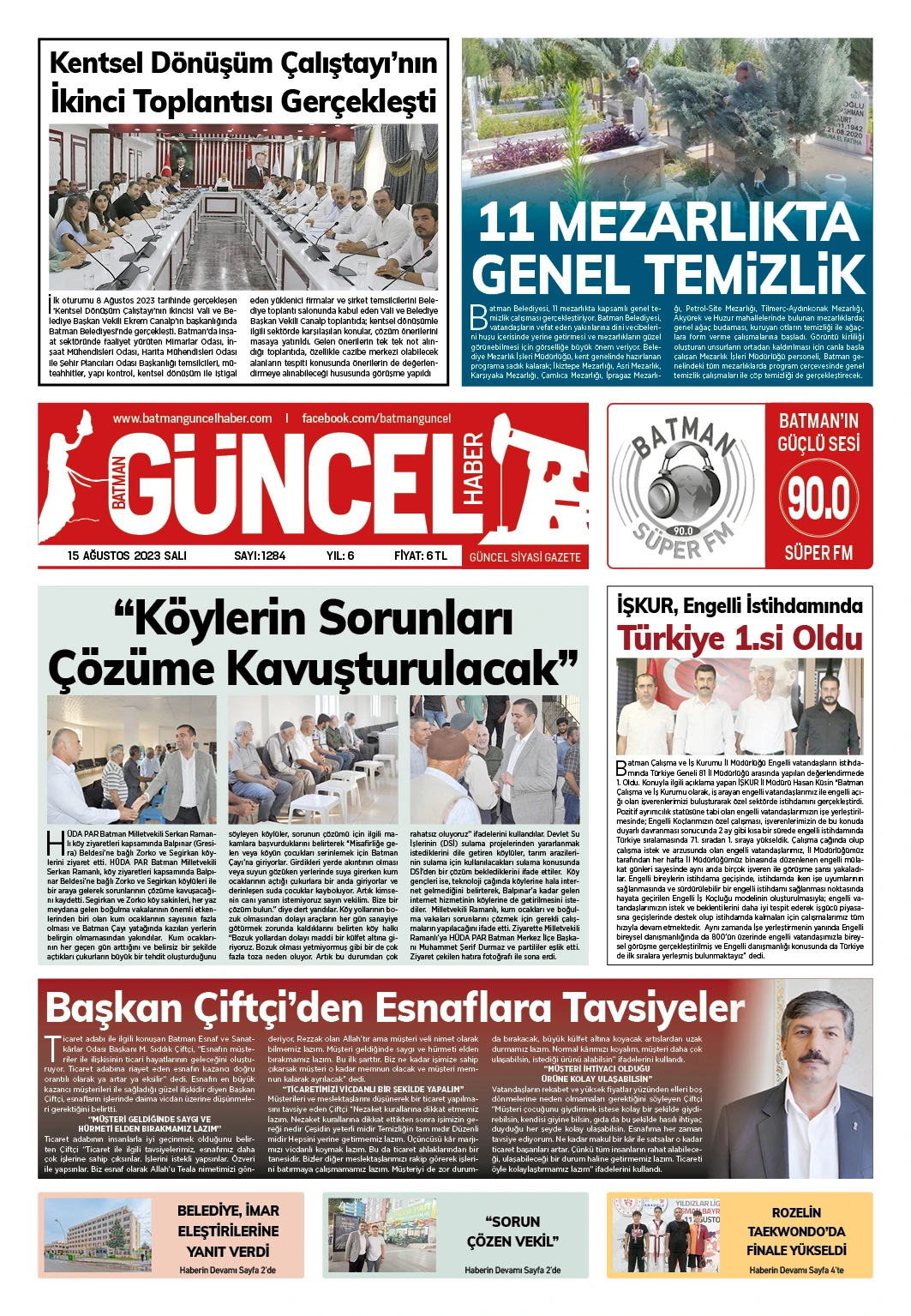BATMAN GÜNCEL GAZETESİ