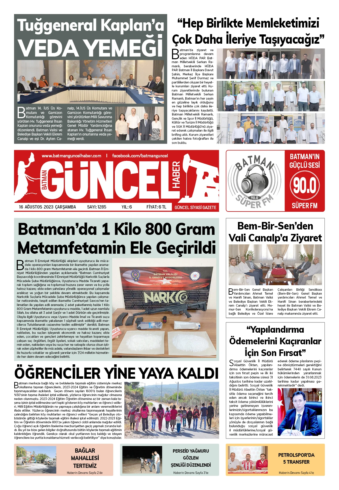 BATMAN GÜNCEL GAZETESİ