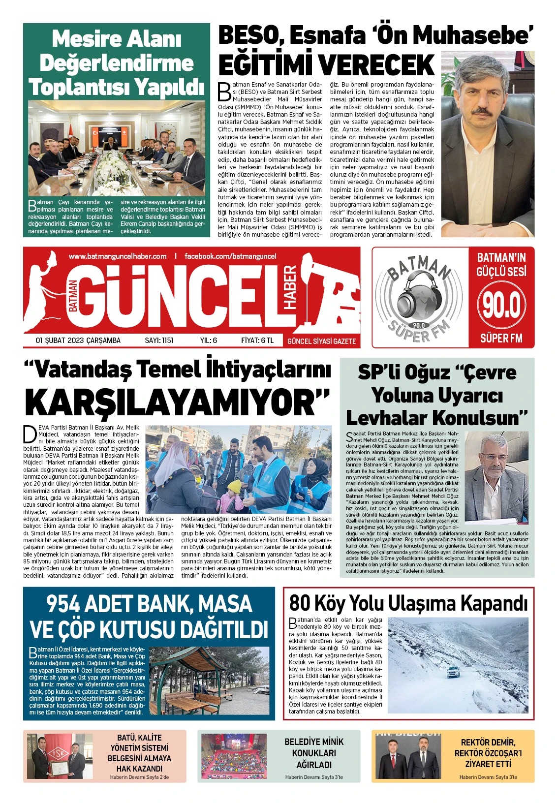BATMAN GÜNCEL GAZETESİ