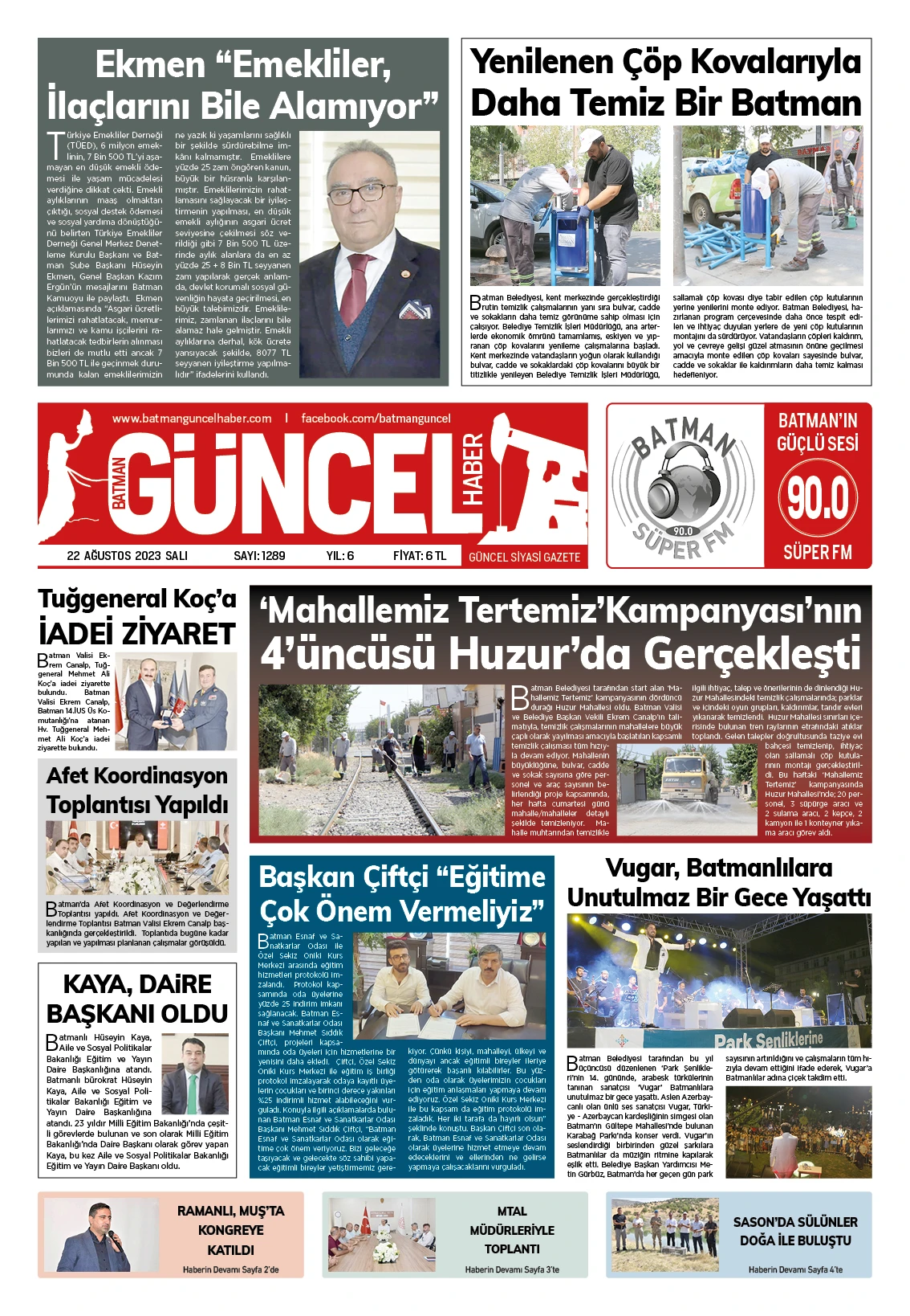 BATMAN GÜNCEL GAZETESİ