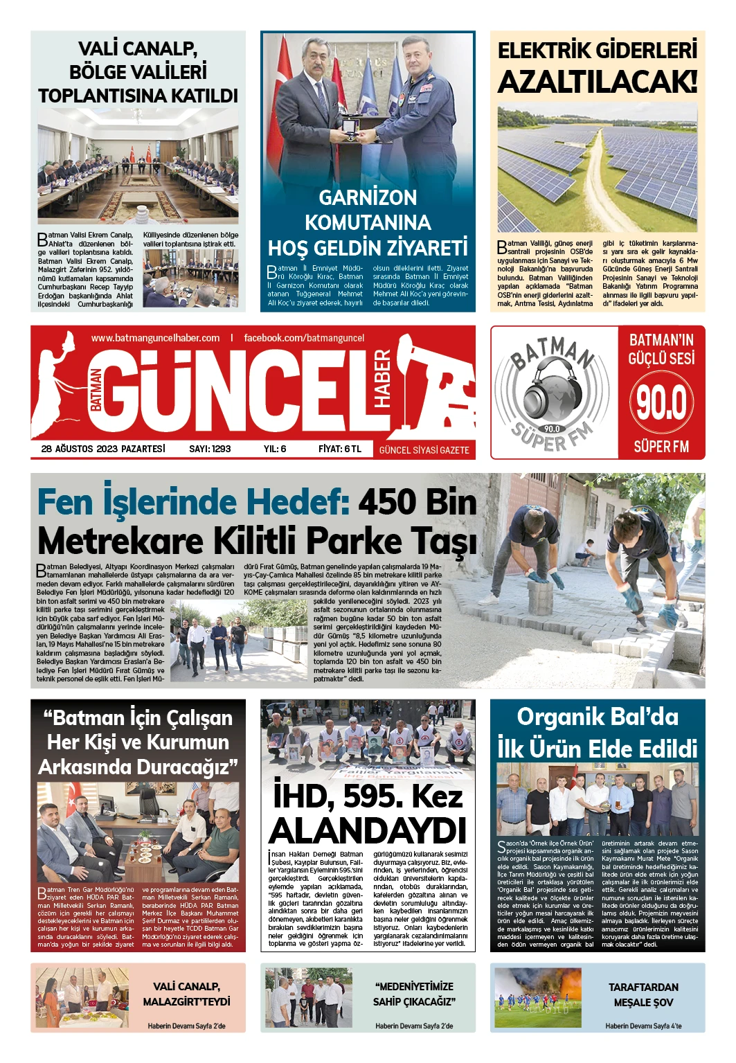 BATMAN GÜNCEL GAZETESİ