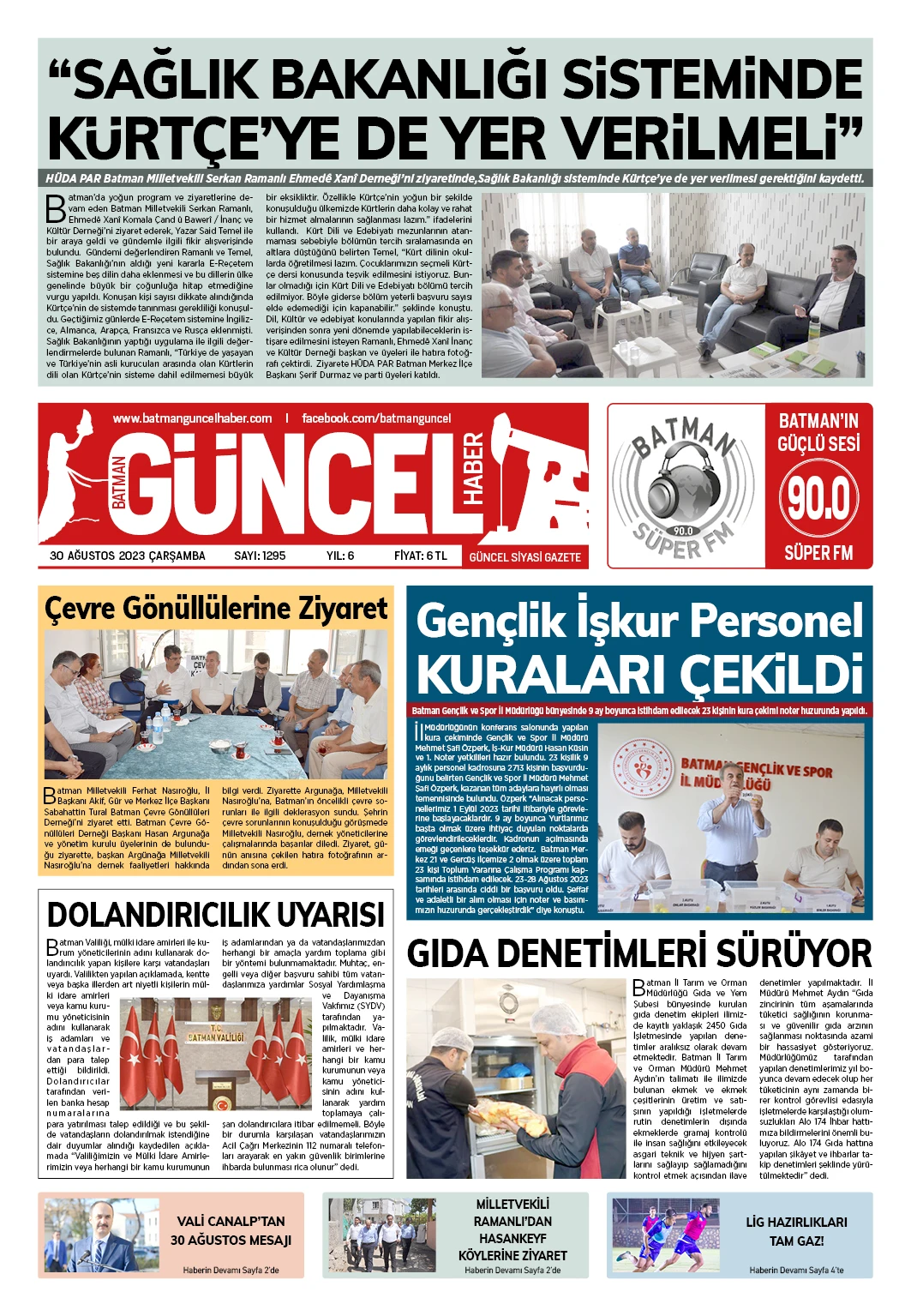 BATMAN GÜNCEL GAZETESİ