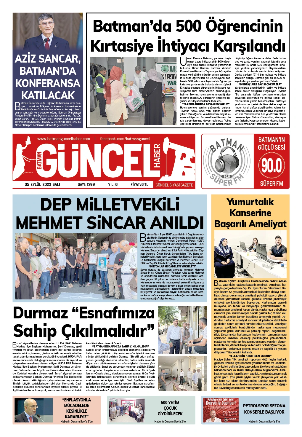BATMAN GÜNCEL GAZETESİ