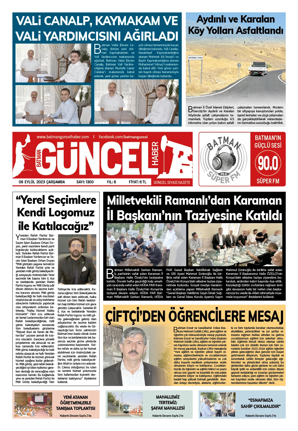 BATMAN GÜNCEL GAZETESİ