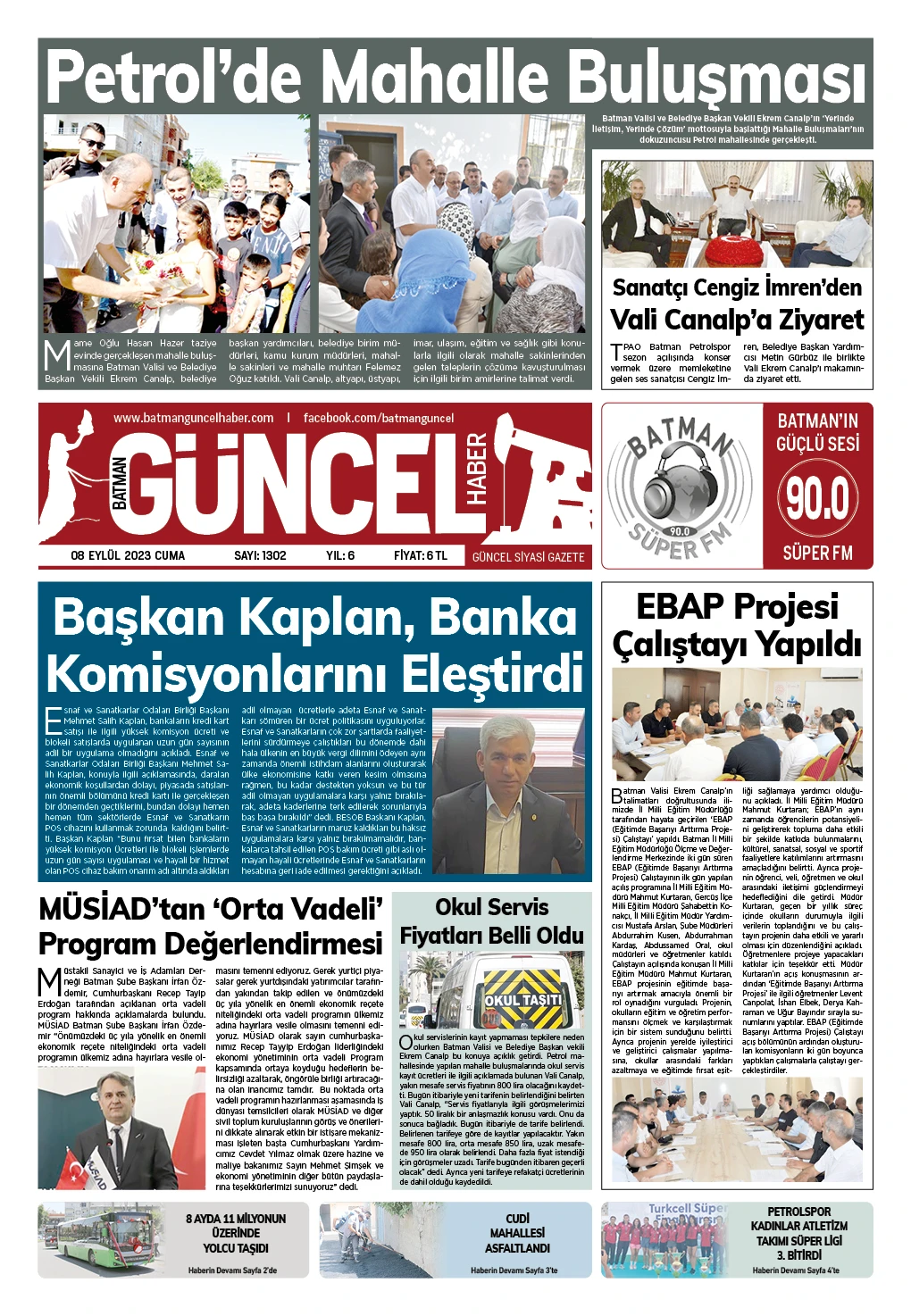 BATMAN GÜNCEL GAZETESİ