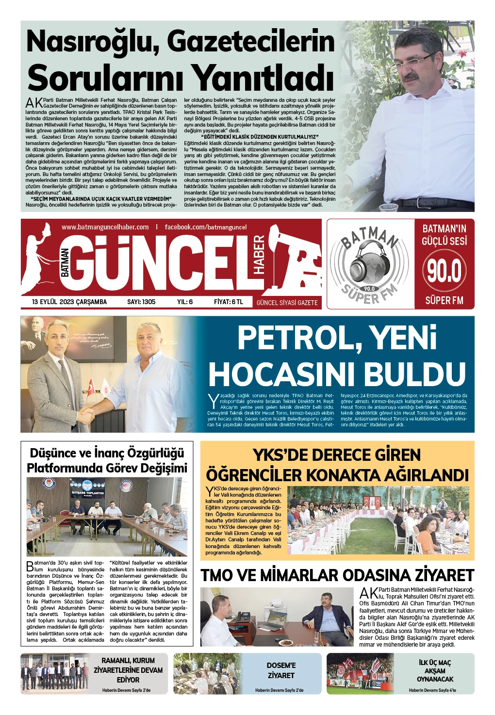 BATMAN GÜNCEL GAZETESİ