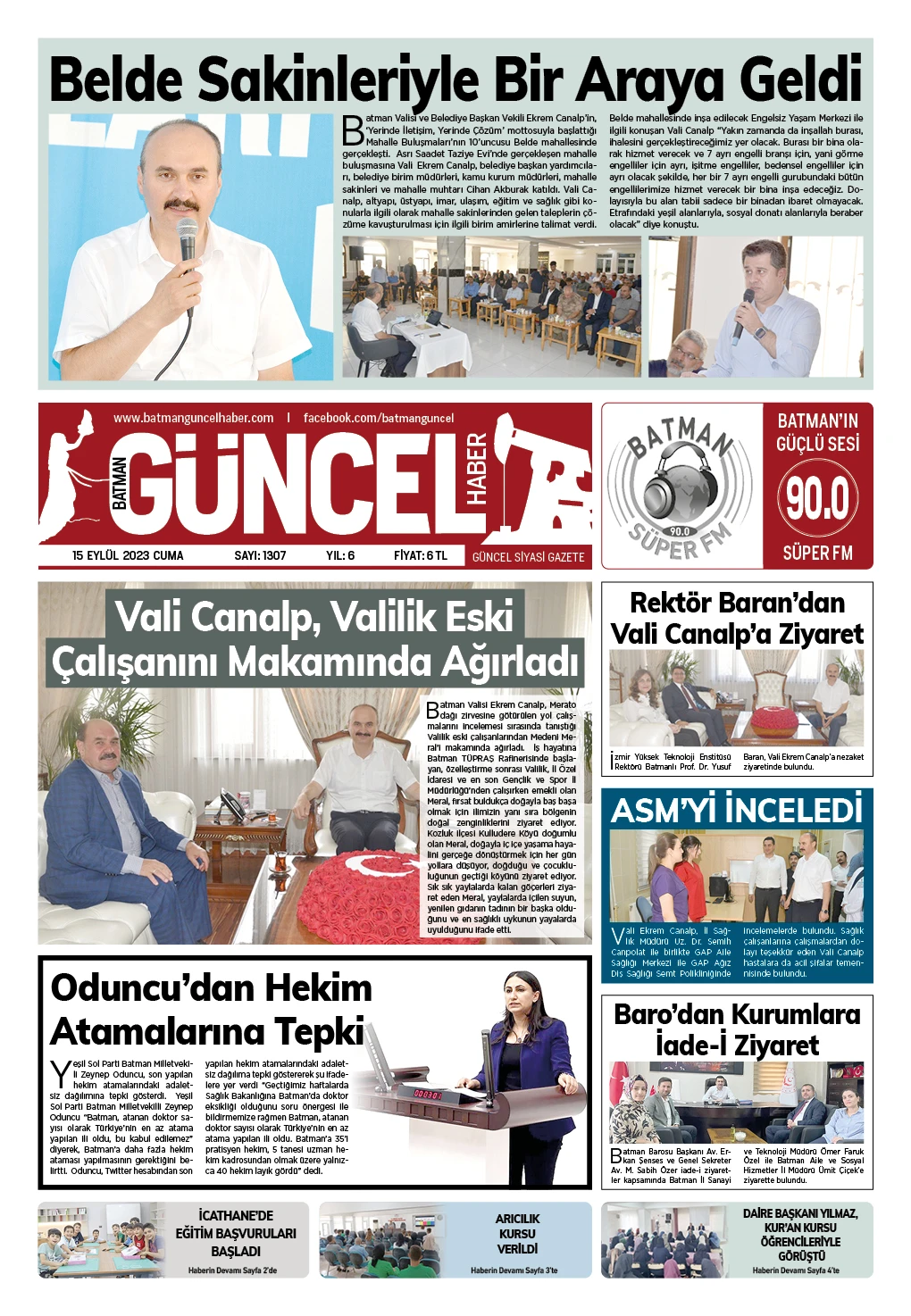 BATMAN GÜNCEL GAZETESİ