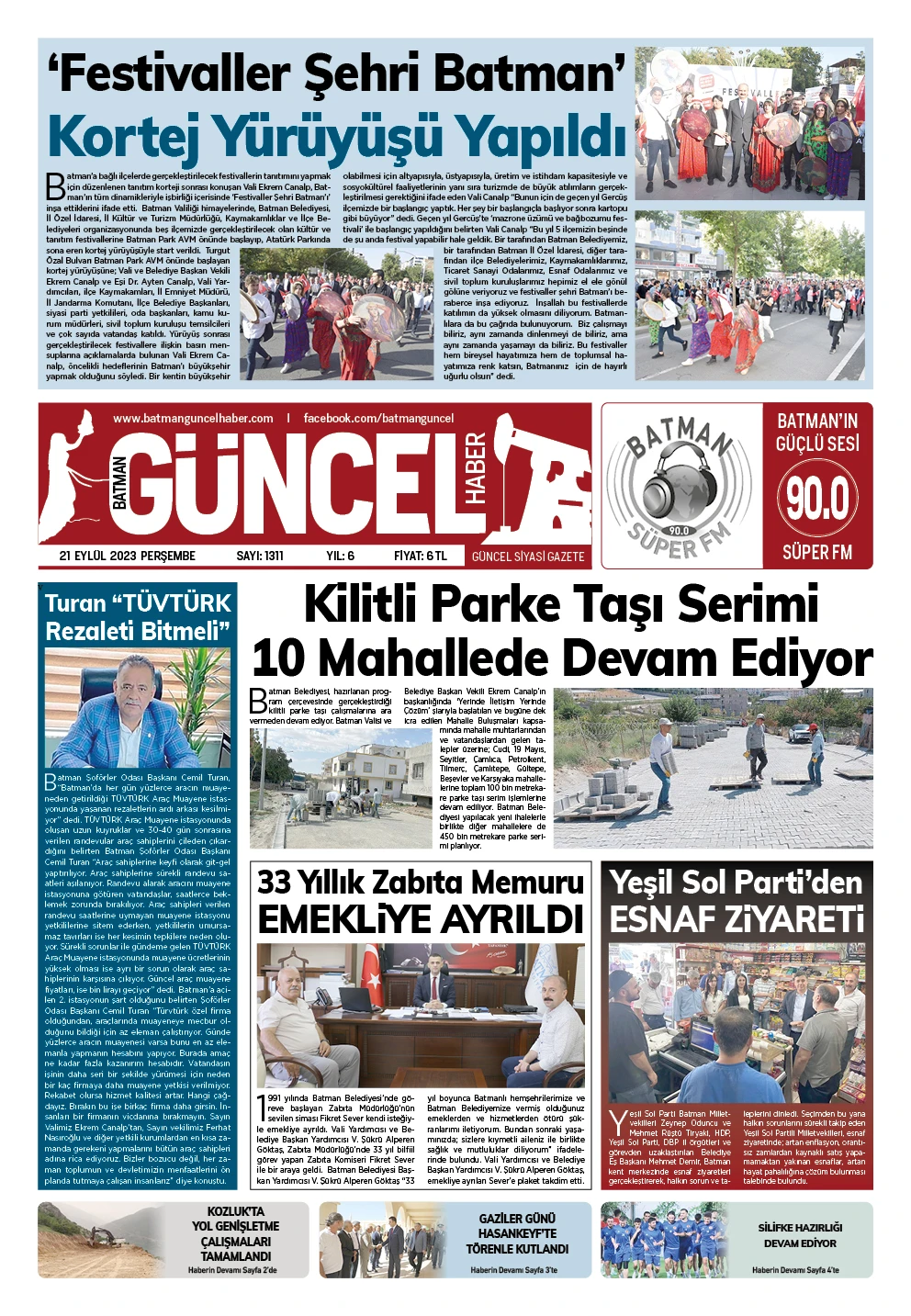 BATMAN GÜNCEL GAZETESİ