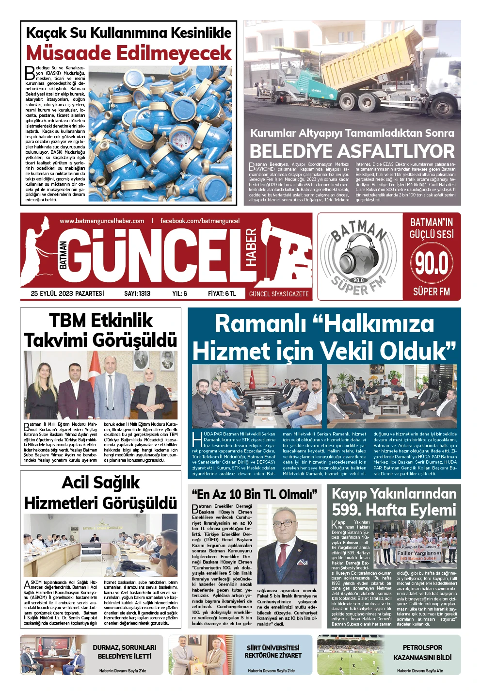 BATMAN GÜNCEL GAZETESİ