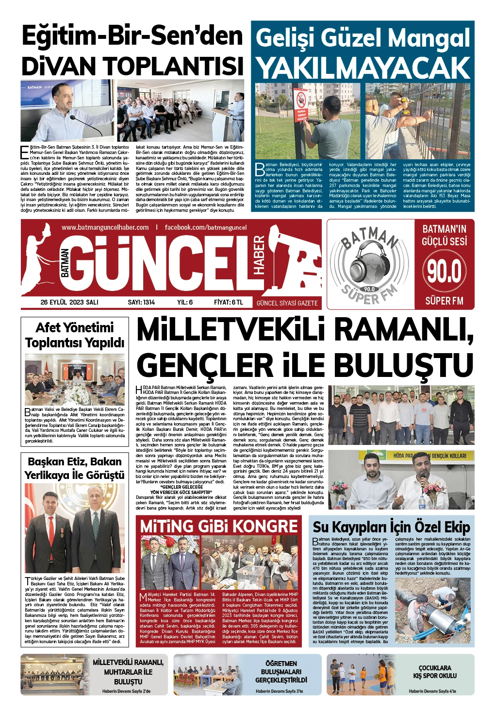 BATMAN GÜNCEL GAZETESİ