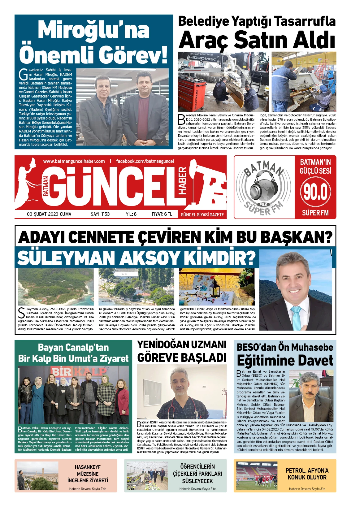 BATMAN GÜNCEL GAZETESİ