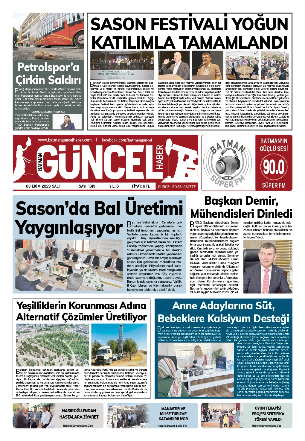 BATMAN GÜNCEL GAZETESİ