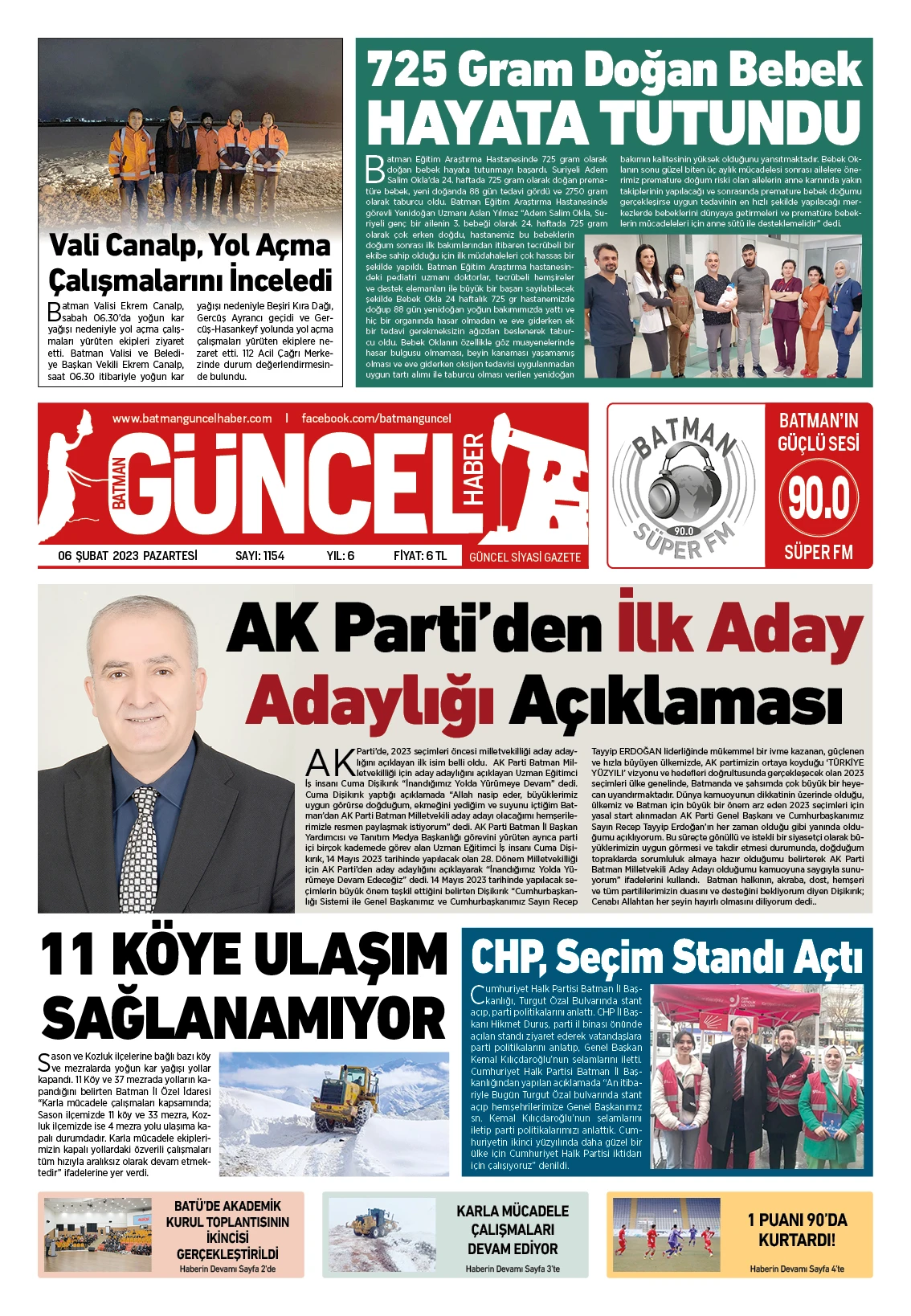 BATMAN GÜNCEL GAZETESİ