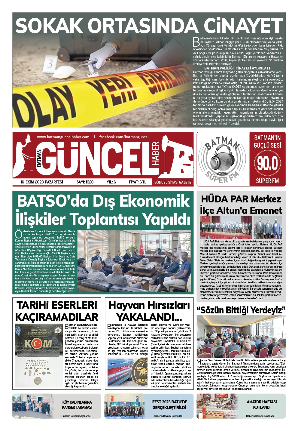 BATMAN GÜNCEL GAZETESİ