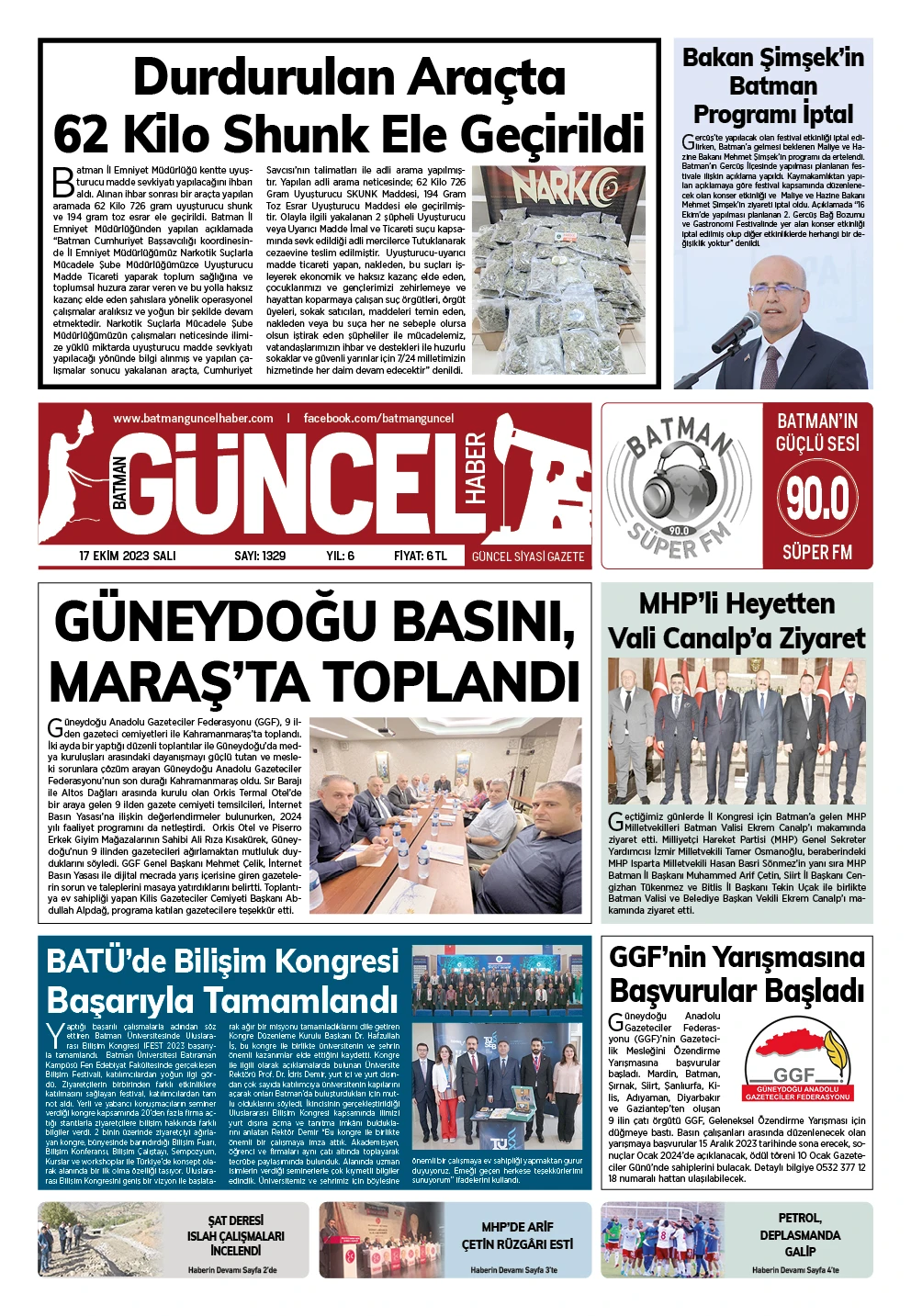 BATMAN GÜNCEL GAZETESİ
