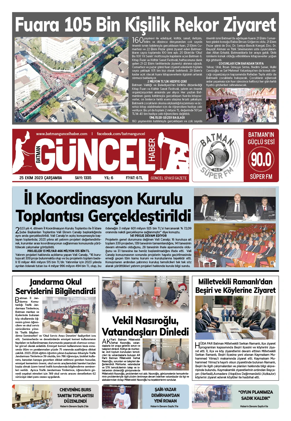 BATMAN GÜNCEL GAZETESİ