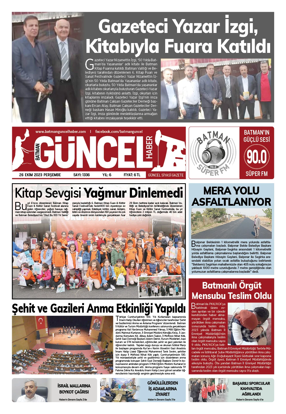 BATMAN GÜNCEL GAZETESİ