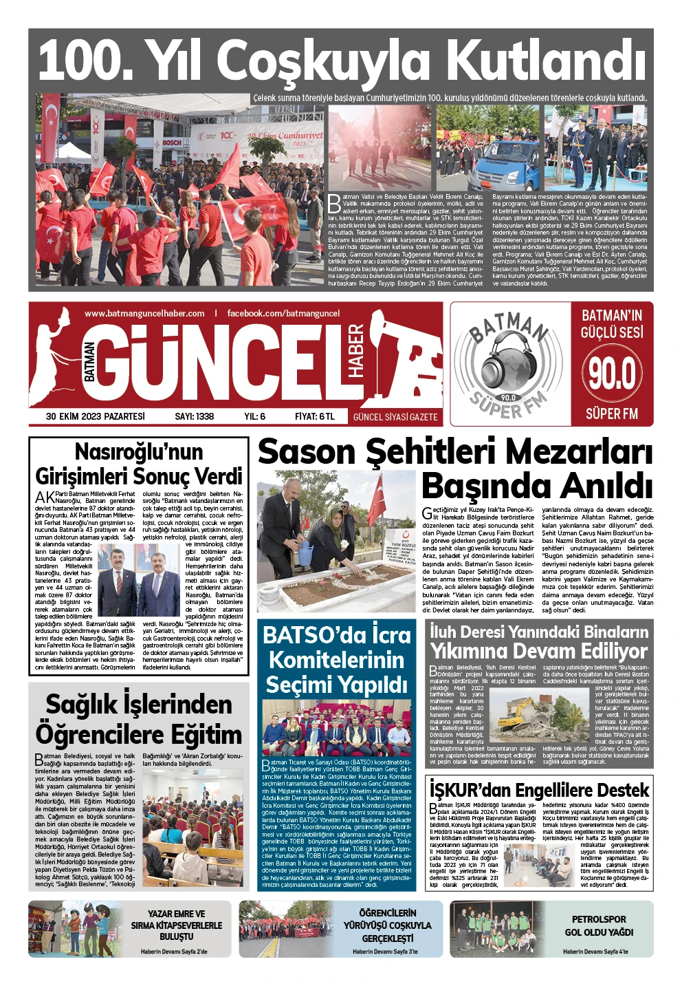 BATMAN GÜNCEL GAZETESİ