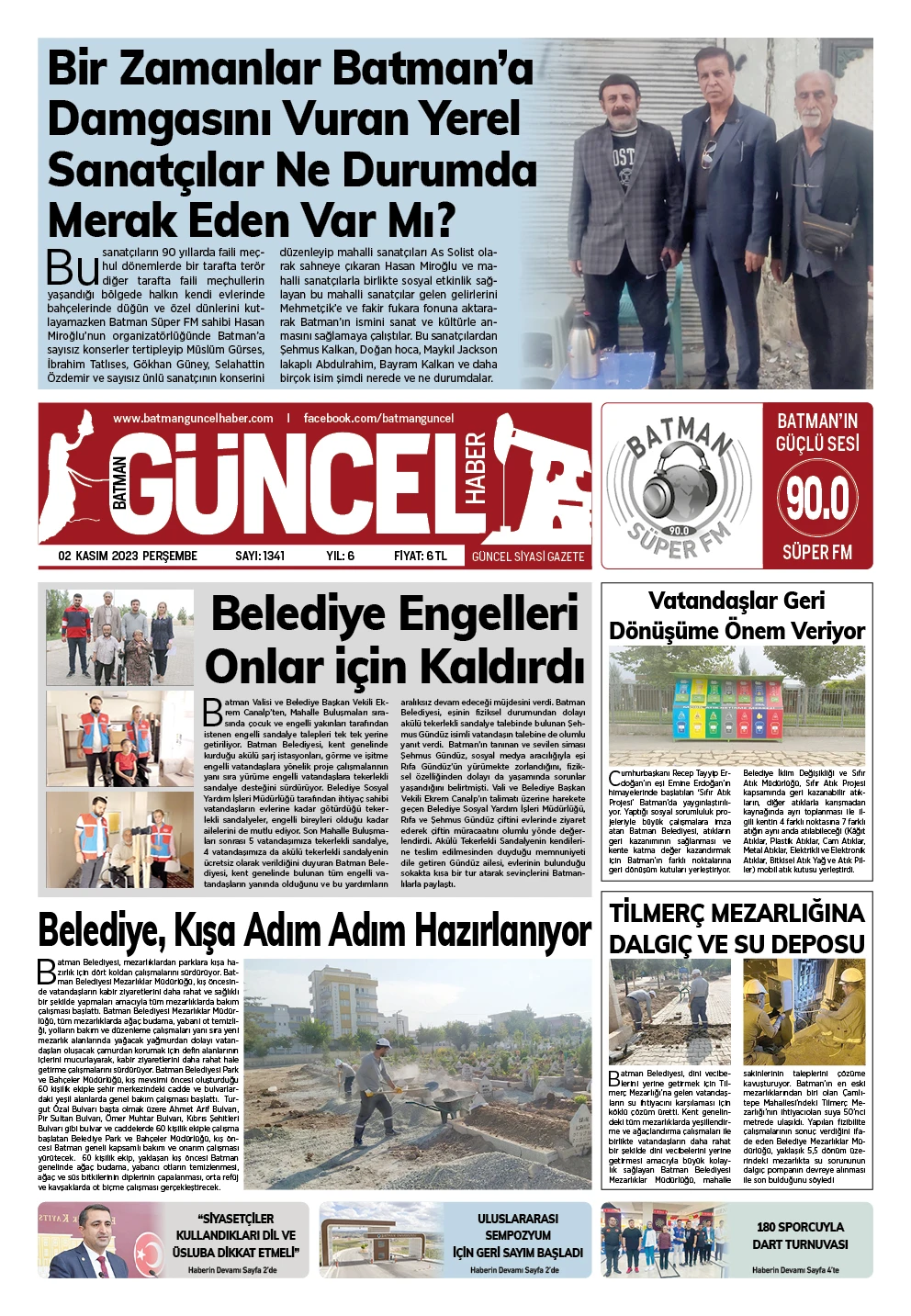 BATMAN GÜNCEL GAZETESİ