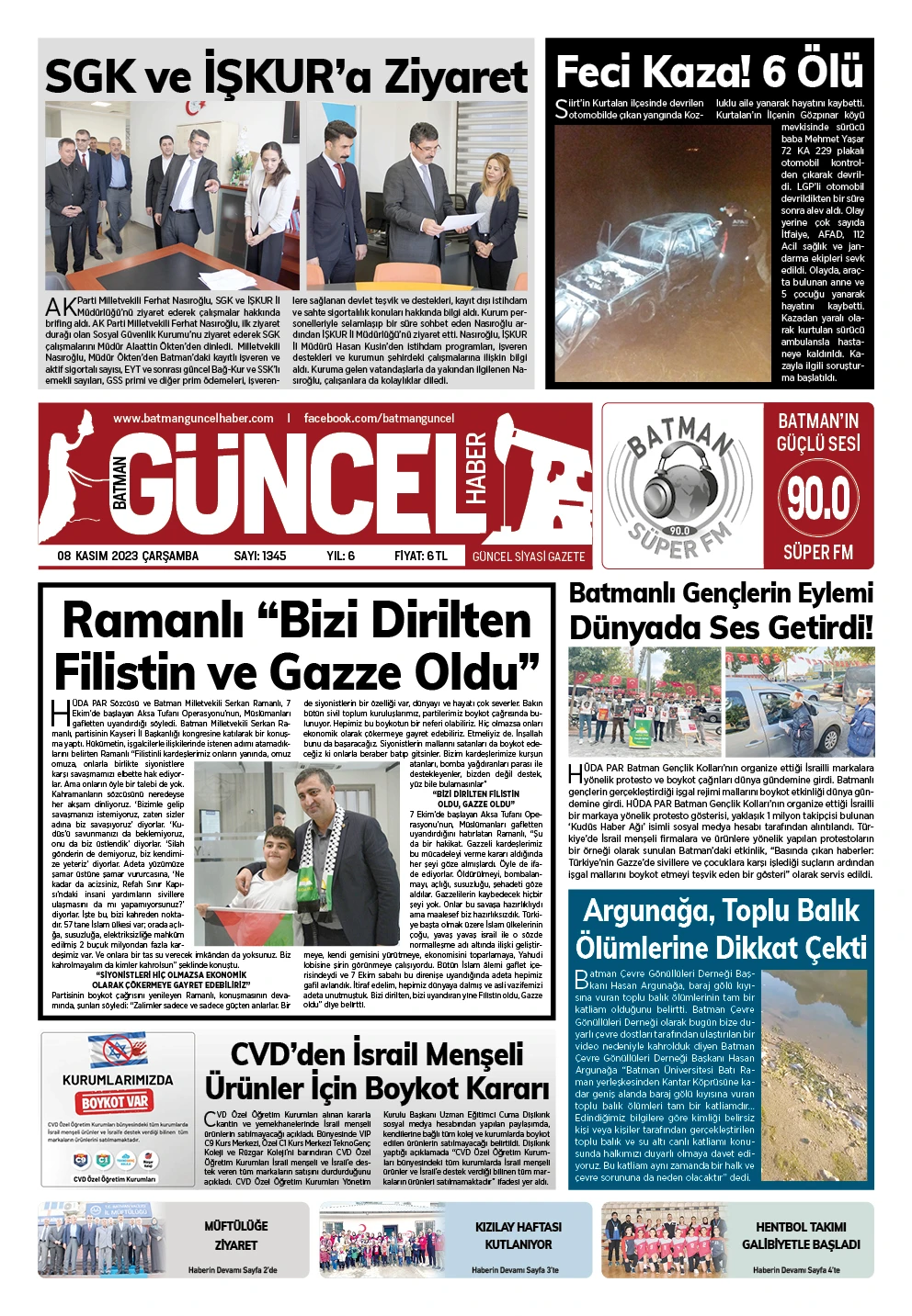 BATMAN GÜNCEL GAZETESİ