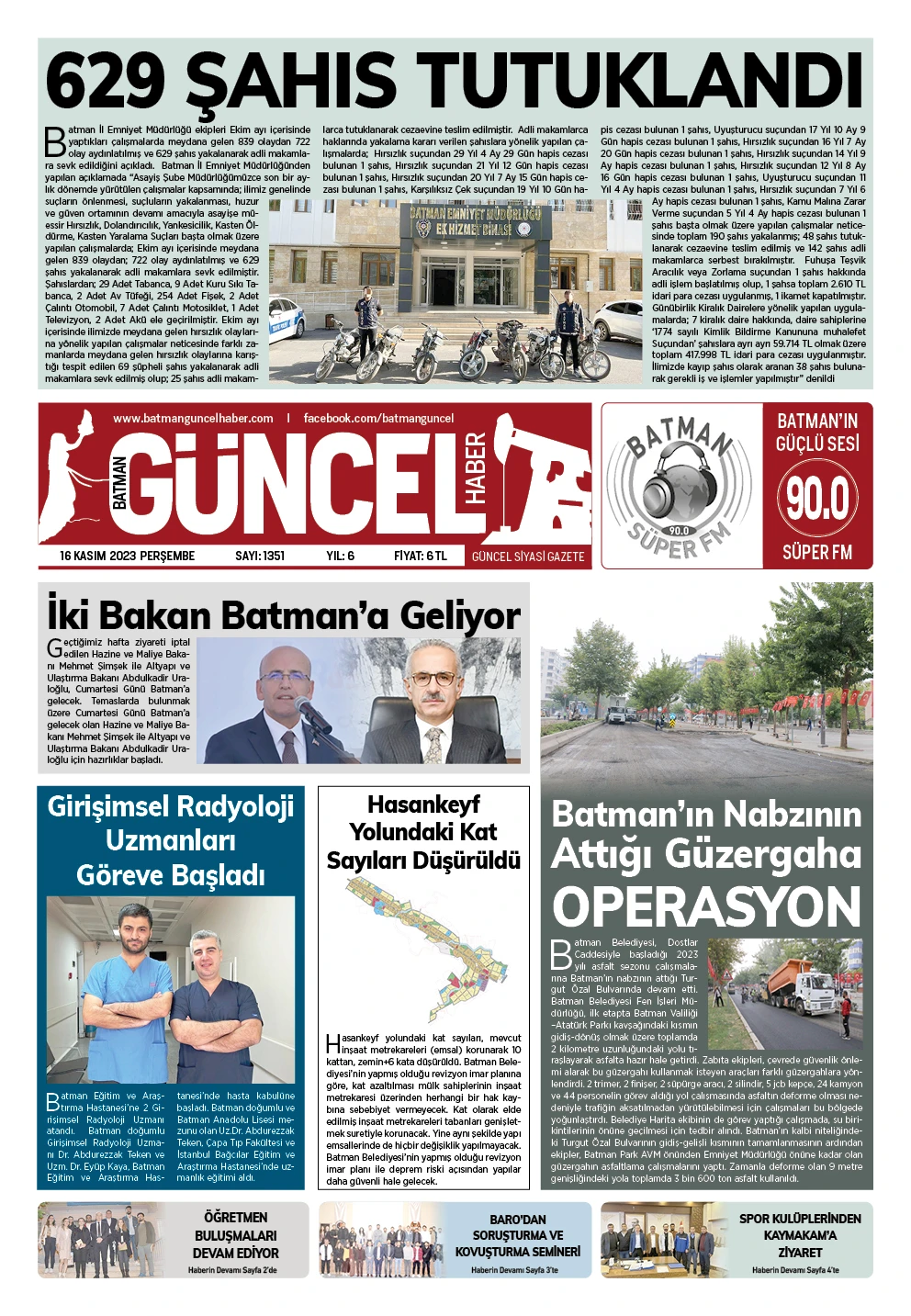 BATMAN GÜNCEL GAZETESİ