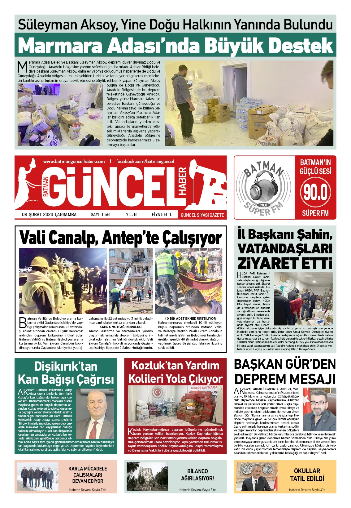 BATMAN GÜNCEL GAZETESİ