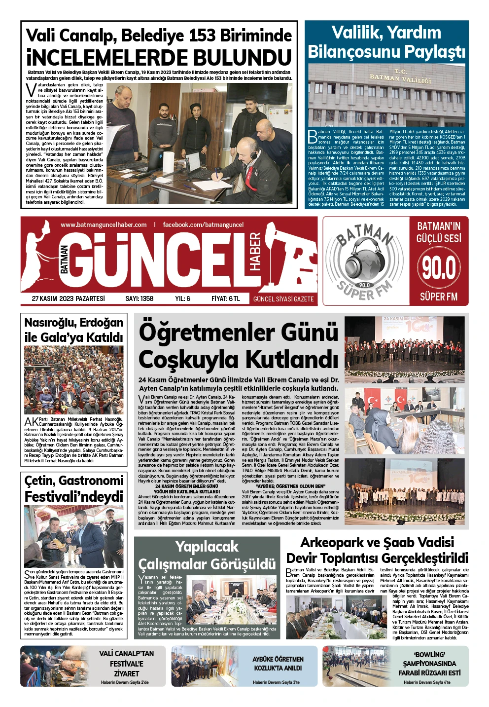 BATMAN GÜNCEL GAZETESİ