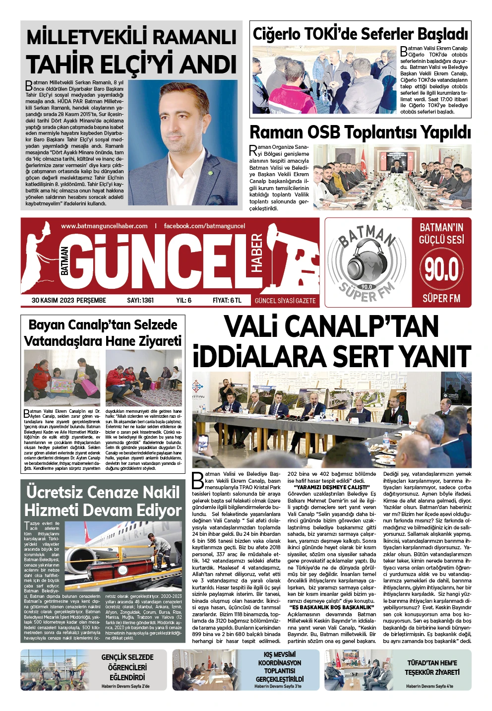 BATMAN GÜNCEL GAZETESİ