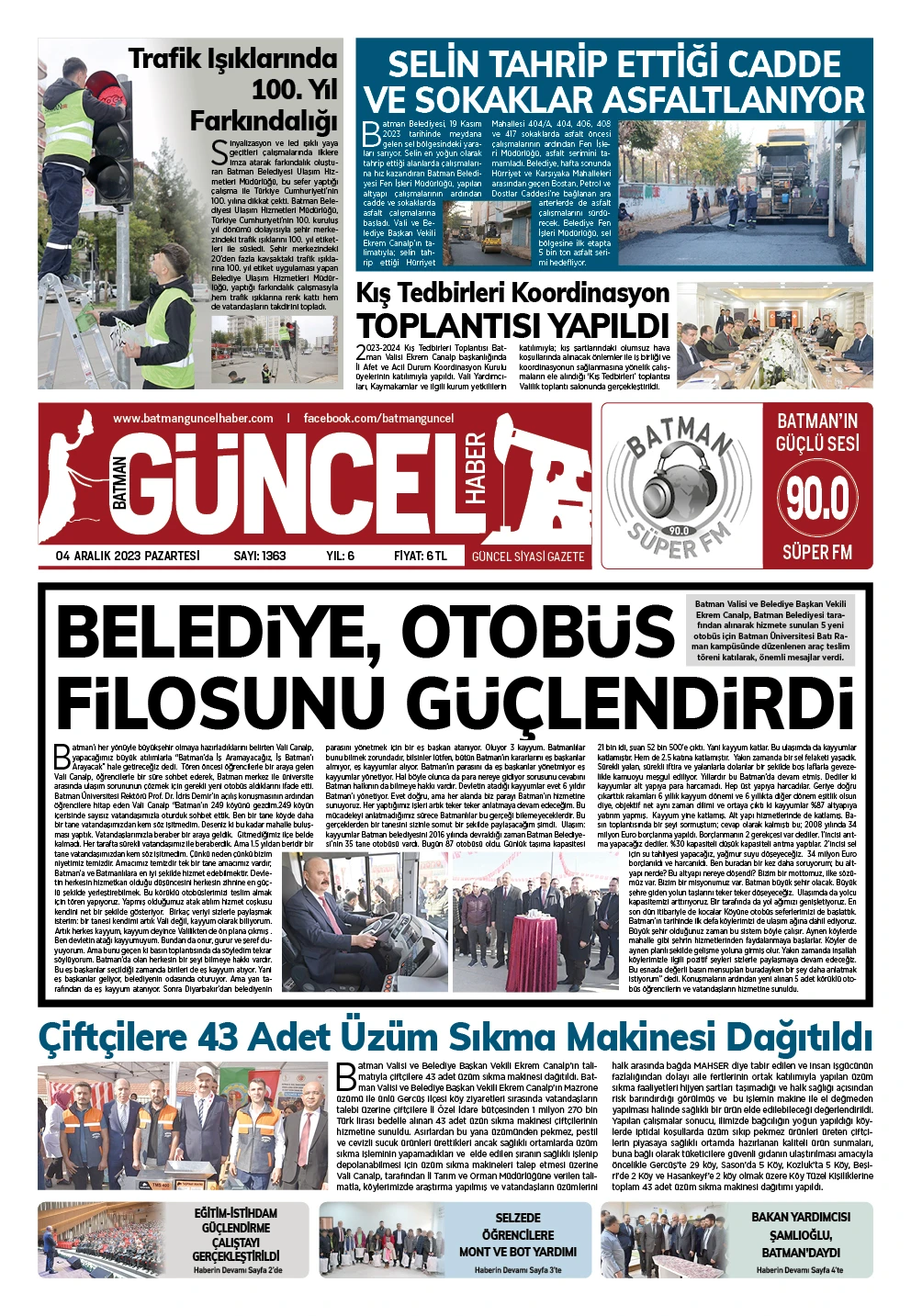 BATMAN GÜNCEL GAZETESİ