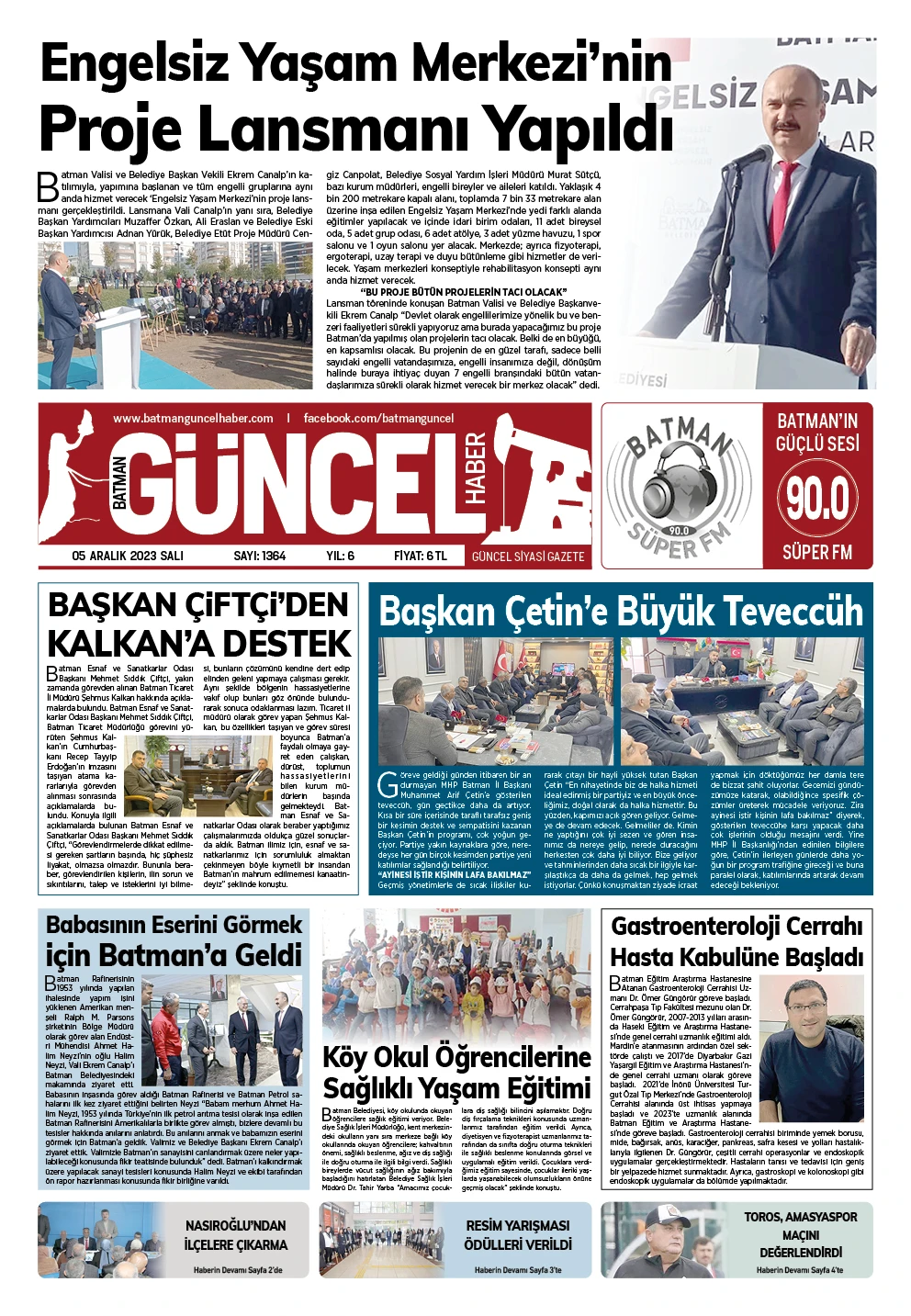 BATMAN GÜNCEL GAZETESİ