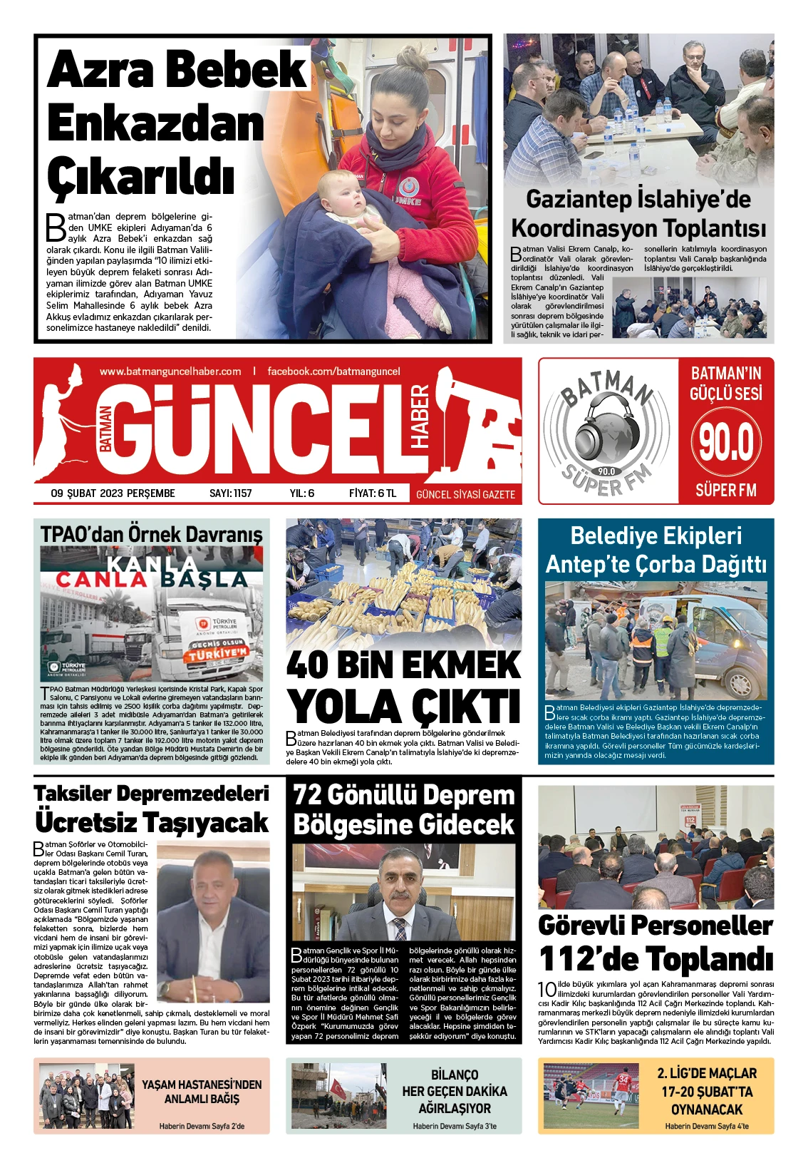 BATMAN GÜNCEL GAZETESİ