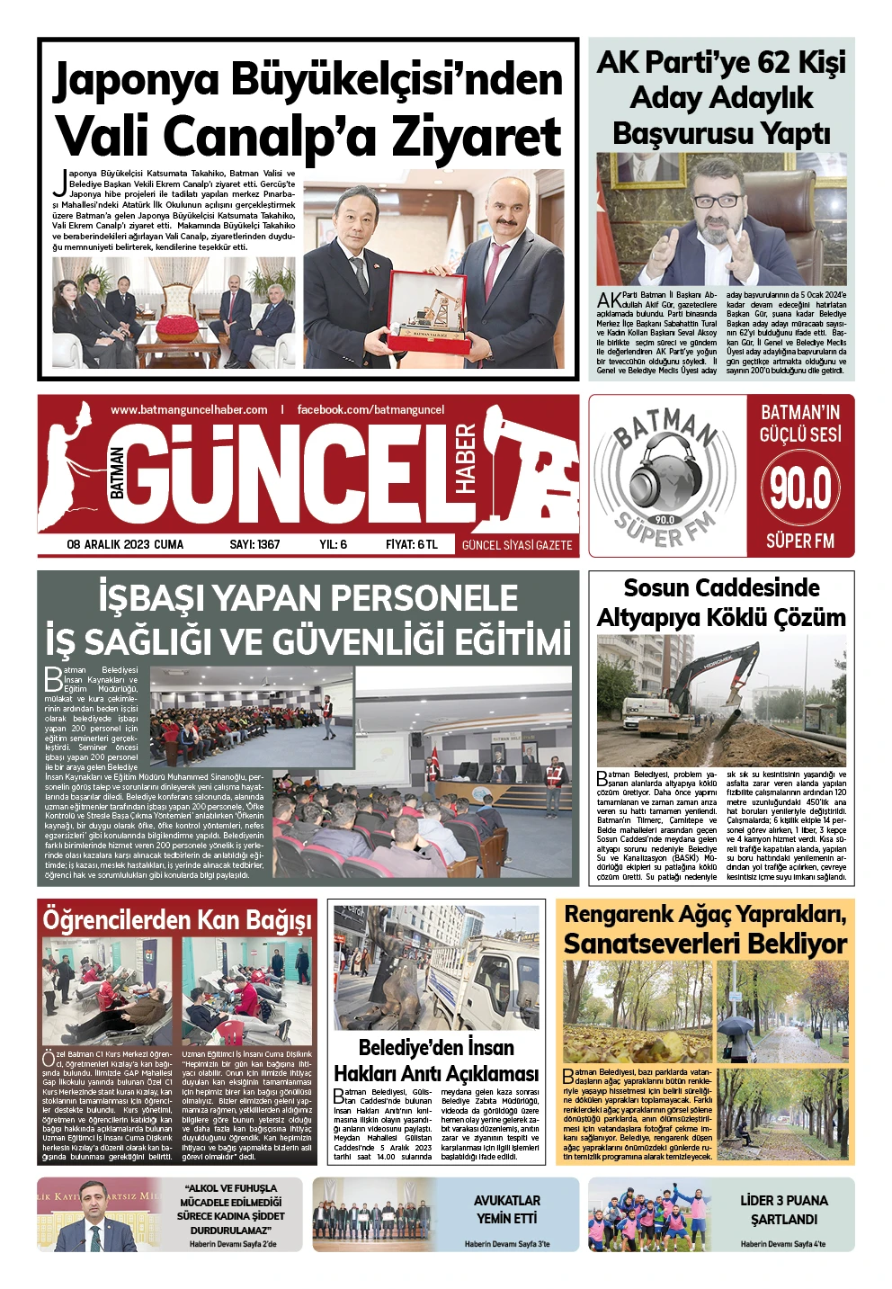 BATMAN GÜNCEL GAZETESİ