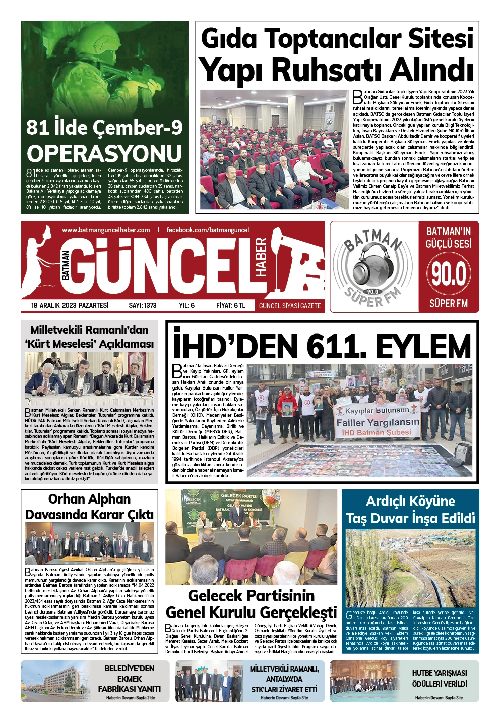 BATMAN GÜNCEL GAZETESİ